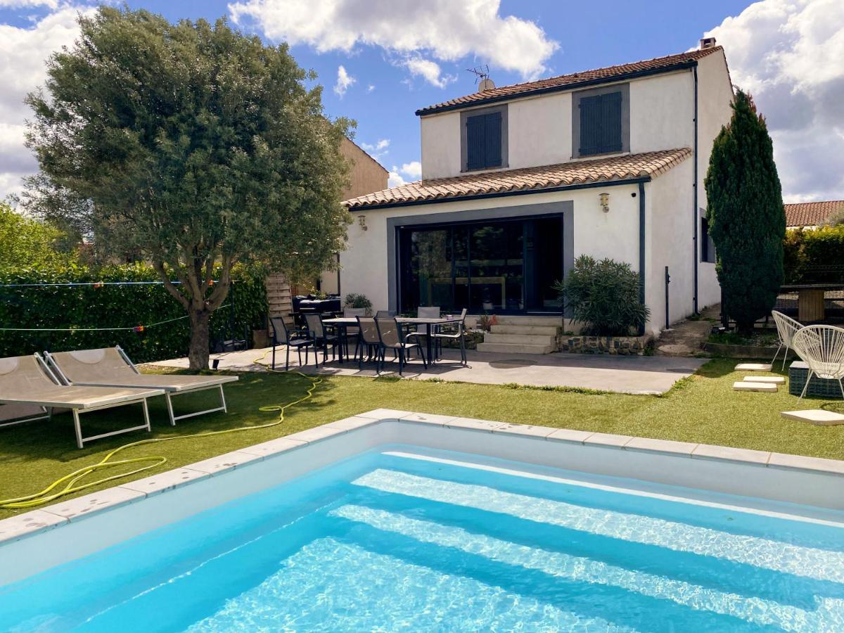 Carcalove - Pool, Billard & Jacuzzi - 10Pax Fontiès-dʼAude المظهر الخارجي الصورة